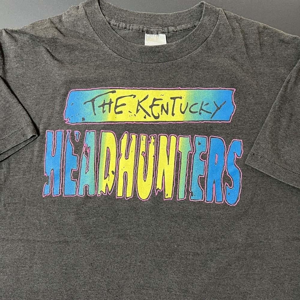 Vintage The Kentucky Headhunters Tshirt Pickin On Nashville 1990 Single Stitch M